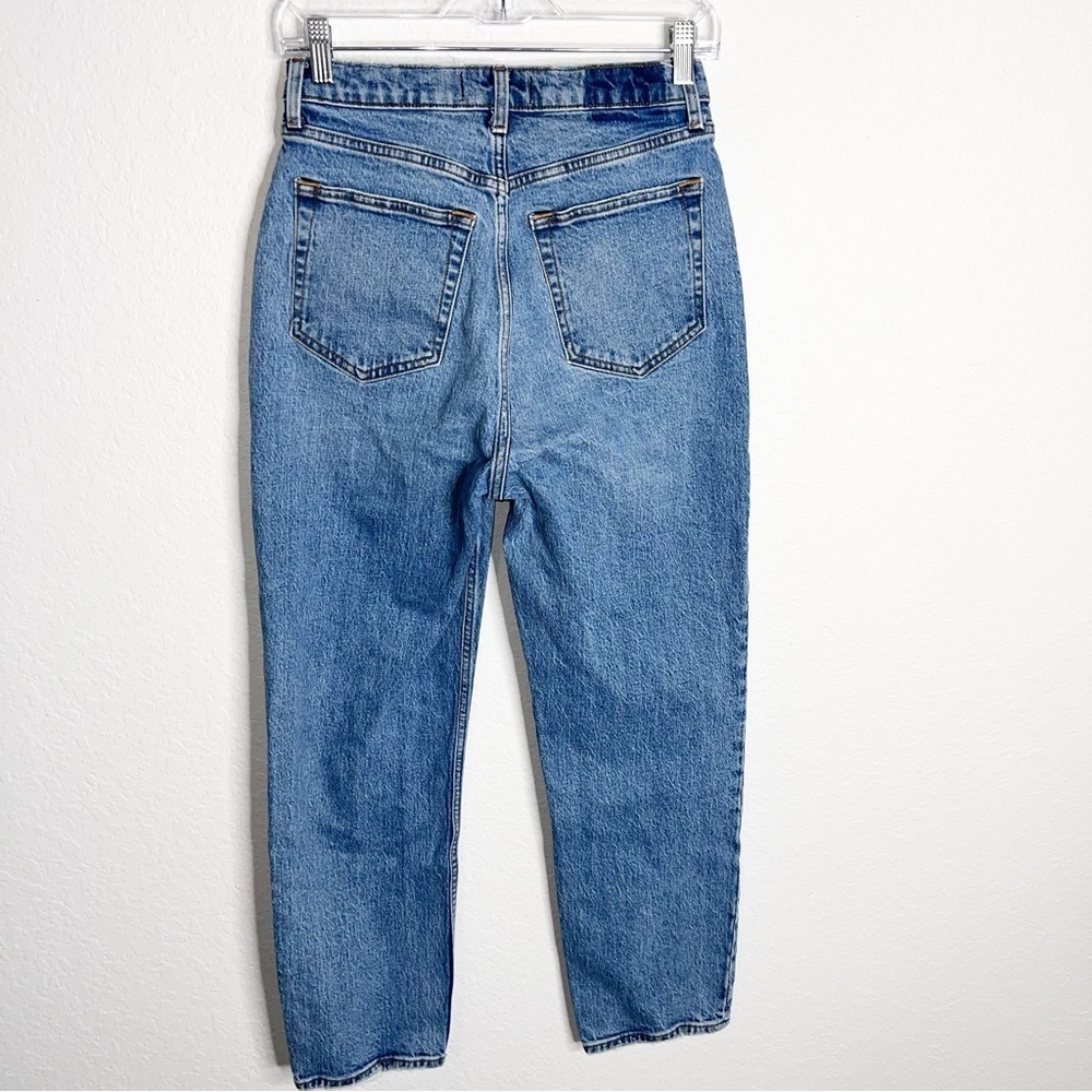 Abercrombie & Fitch The Dad High Rise Jeans Crossover Front Women 26 2 S Curve - Picture 4 of 9